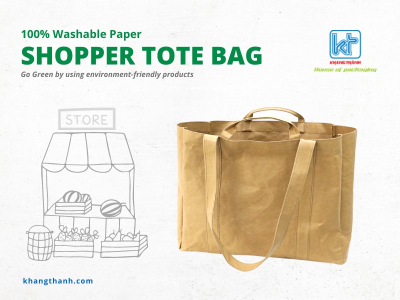 How to select the perfect washable paper tote bag for your style ...